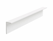 Úhlový profil 40 x 20 mm, užitná délka 217,5 cm, bílý