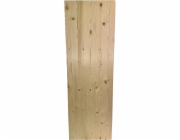 Lepené lamelové dřevo, smrk, přírodní růst, nelaminované, 120 cm x 40 cm x 1,8 cm