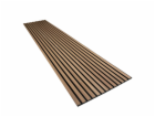 Akustický panel Smart Walnut Black MDF Black Felt 240 cm ...
