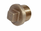 Kirchhoff zátka 21 mm (vnější závit 1/2") z červené mosazi