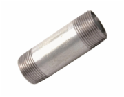 Dvojitá potrubní vsuvka Kirchhoff 33,3 mm (vnější závit 1") x 120 mm pozinkovaná