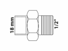 Šroubení Kirchhoff 18 mm x 21 mm (vnější závit 1/2"), kuž...