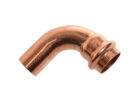 Kirchhoff CU koleno 90° 1 objímka polotovar 18 mm