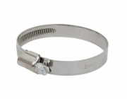 Hadicová spona Kirchhoff, šířka 12 mm, rozsah sevření 50 mm - 70 mm, nerezová ocel