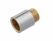 Prodloužení kohoutku Kirchhoff 18,7 mm (1/2" vnitřní) x 21 mm (1/2" vnitřní) x 25 mm, chrom