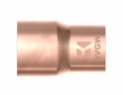 Kirchhoff redukční dvojitá objímka 22 mm x 18 mm 2 objímky hladké