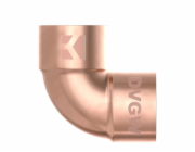 Kirchhoff úhel 90° 12 mm 2 pouzdra prázdná
