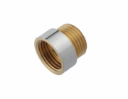 Prodloužení kohoutku Kirchhoff 18,7 mm (1/2" vnitřní) x 21 mm (1/2" vnitřní) x 10 mm, chrom