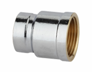 Kirchhoff redukční dvojitá objímka 24,2 mm (3/4" vnitřní závit) x 18,7 mm (1/2" vnitřní závit), chrom