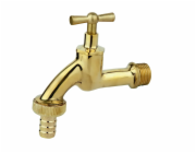 Páková rukojeť Kirchhoff výpustného ventilu 21 mm (vnější závit 1/2") x 26,4 mm (vnější závit 3/4") mosaz