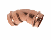 Kirchhoff CU koleno 45° 2 pouzdra polotovar 15 mm
