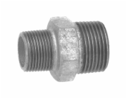 Kirchhoff redukční dvojitá nipl 33,3 mm (1" AG) x 21 mm (1/2" AG) pozinkovaná