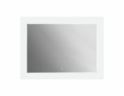 Krystalové LED zrcadlo ClearLight 60 cm x 80 cm se zkoseným okrajem