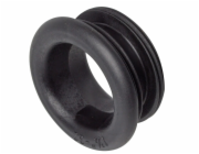 Kirchhoff závitový vsuvka pro sifonový výstup 38 mm (1 1/2") x 32 mm, černá