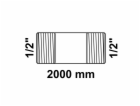 Dvojitá potrubní vsuvka Kirchhoff 21 mm (vnější závit 1/2...