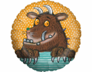 Fóliový balónek Party Factory Gruffalo kulatý O 42 cm vícebarevný