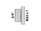 Kirchhoff adaptér 26,4 mm (3/4" vnější závit) x M22 vnitř...