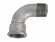 Kirchhoff ohyb 90° 18,7 mm (1/2" vnitřní) x 21 mm (1/2" žaluzie) pozinkovaný