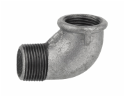 Kirchhoff úhelník 90° 18,7 mm (1/2" vnitřní) x 21 mm (1/2" žaluzie) pozinkovaný