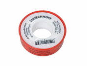 Kirchhoff PTFE těsnicí páska na závity 0,08 mm x 12 mm délka 12 m bílá