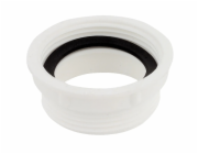 Kirchhoff kroužek pro nastavení výšky 44,9 mm (1 1/2" vnitřní závit) x 47,8 mm (1 1/2" vnější závit) bílý