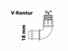 Kirchhoff RG úhel 90° 1 polotovar pouzdra 18 mm x 21 mm (...