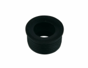 Kirchhoff dlouhá gumová odtoková spojka pro sifonový výtok 50 mm x 40 mm černá
