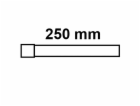 Prodlužovací splachovací trubka Kirchhoff 250 mm chrom