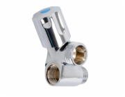 Kirchhoff ventil GA 21 mm (1/2" AG) x 26,4 mm (3/4" AG) chrom