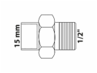 Šroubení Kirchhoff 15 mm x 21 mm (vnější závit 1/2"), kuž...