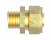 Kirchhoff přechodový kus 16 mm x 26,4 mm (vnější závit 3/4") s kompresním fitinkem pro polotovar MSVR