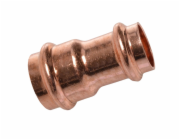 Kirchhoff měděná redukční dvojitá objímka, 2 objímky, holá, 28 mm x 22 mm