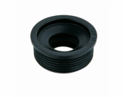 Kirchhoff krátká gumová odtoková spojka pro sifonový výpust 50 mm x 30 mm černá