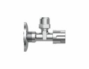 Kirchhoff samotěsnicí rohový ventil 21 mm (vnější závit 1/2") x 16,7 mm (vnější závit 3/8") x 10 mm, chrom