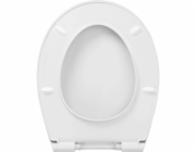 WC sedátko Cedo s mechanismem tlumeného dovírání, recyklovaná bílá