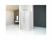 Sprchový kout Baliv DUK-90.50R 90 cm x 90 cm chrom