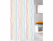 Sprchový závěs Kleine Wolke Jolie Multicolor 120 x 200 cm