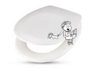 WC sedátko Baliv Abuna Duroplast White