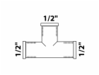 Kirchhoff T-kus 18,7 mm (1/2" vnitřní závit) mosaz