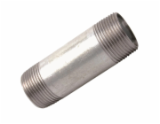 Dvojitá potrubní vsuvka Kirchhoff 33,3 mm (vnější závit 1") x 100 mm pozinkovaná