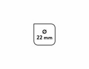 Držák sprchy Baliv s přepínací pákou O 22 mm, chromovaný