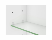 Zrcadlová skříňka Jokey Lightblade, 72 cm x 68,5 cm, bílá s vysokým leskem