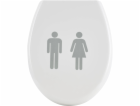 WC sedátko Baliv Balta II s tlumeným dovíráním, Duroplast
