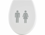 WC sedátko Baliv Balta II s tlumeným dovíráním, Duroplast