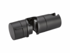 Držák sprchy Baliv O 18 mm-25 mm černý