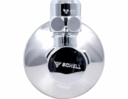 Schell samotěsnící rohový ventil 10 mm (3/8  ) chromovaná mosaz