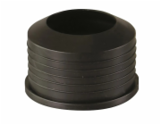 Kirchhoff dlouhá gumová odtoková spojka pro sifonový výtok 50 mm x 30 mm černá