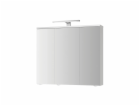Zrcadlová skříňka Jokey Arda LED, 72 cm x 68 cm, lesklá bílá