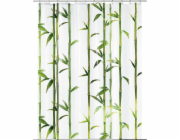 Sprchový závěs Kleine Wolke Bambu 180 cm x 200 cm květňově zelený