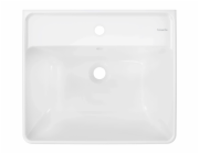 hansgrohe Xanuia Q umyvadlo 55x48 cm s otvorem pro baterii a přepadem, bílé